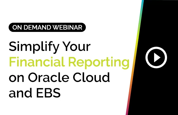 UKOUG-Solution Showcase: Simplify Your Financial Reporting on Oracle Cloud and EBS 7 UKOUG-Solution Showcase: Simplify Your Financial Reporting on Oracle Cloud and EBS